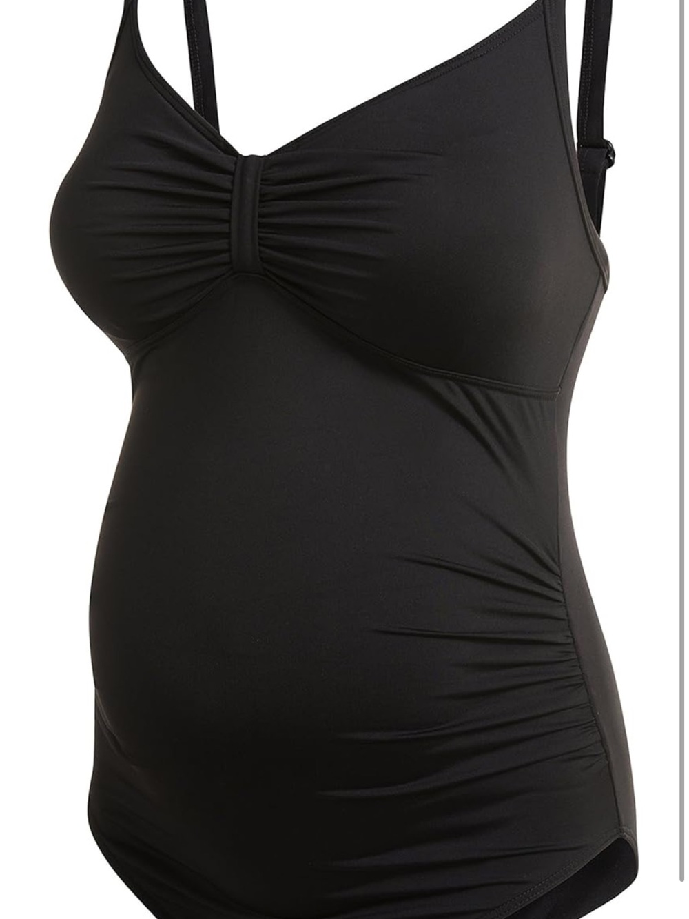 Noppies Black Maternity One-Piece Swimsuit with Adjustable Straps